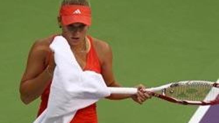 Wozniacki, turnuvaya ikinci turda veda etti