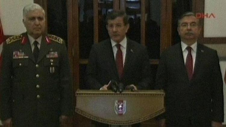 Başbakan Ahmet Davutoğlundan operasyon açıklaması