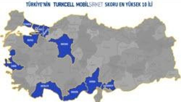 Türkiye’nin MobilŞirket haritası