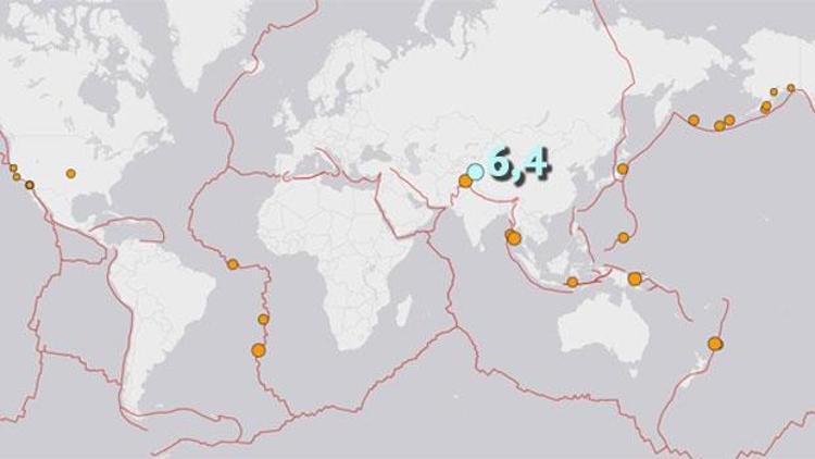 Şincan 6,4 büyüklüğünde depremle sallandı