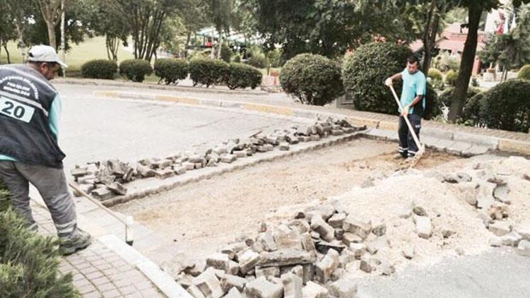 Bahçeşehir gölette ‘fİdan’ kavgası