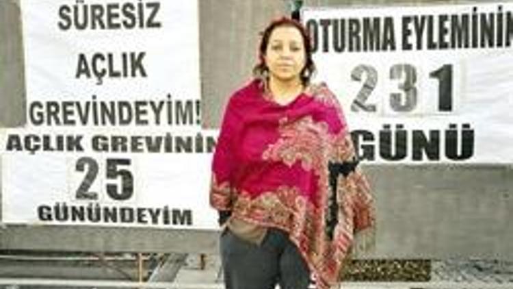 Mobbing iddiasıyla süresiz açlık grevi