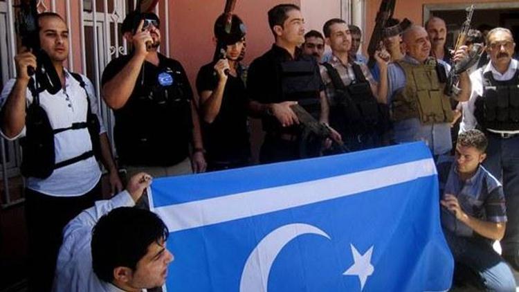 Türkmenler silahlandı IŞİD ile savaşıyor