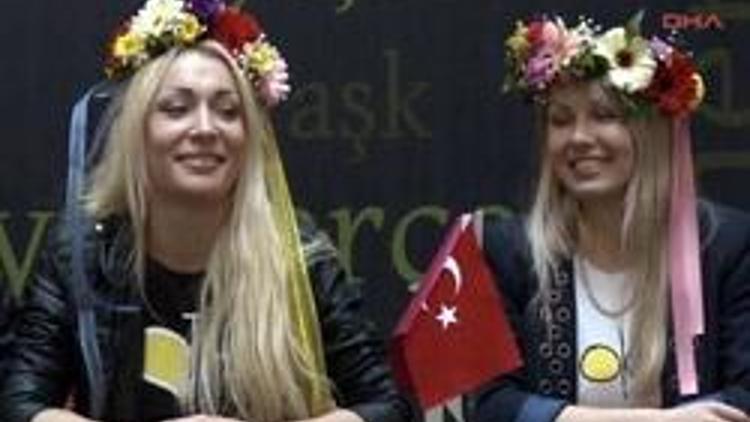 Femen üyeleri İstanbula geldi