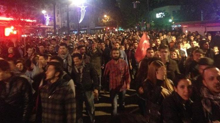 İzmir mitingi sonrası arbede