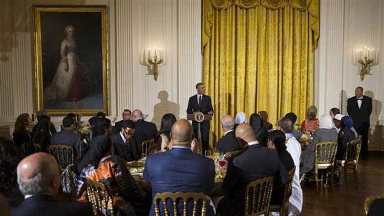 Obamadan Beyaz Sarayda iftar