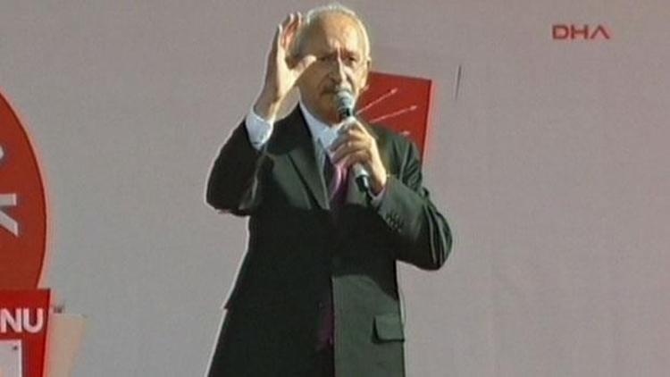 Kılıçdaroğlu Kastamonuda konuştu