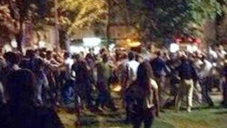 Yeniköy Parkı forumuna saldırı
