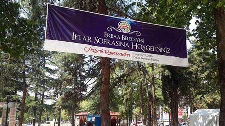 Erbaa’da İftar çadırından polislere yemek verilmedi iddiası