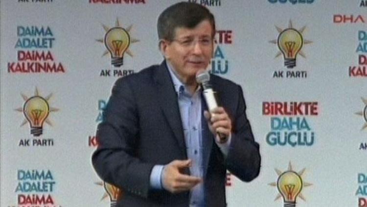 Başbakan Davutoğlu Rizede konuştu