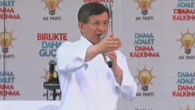 Davutoğlu Zonguldakta konuştu