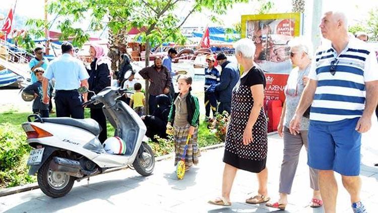 Bodrumda sezon öncesi Suriyeli ayarı