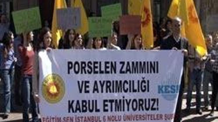 İTÜ’de yemek zammı protestosu