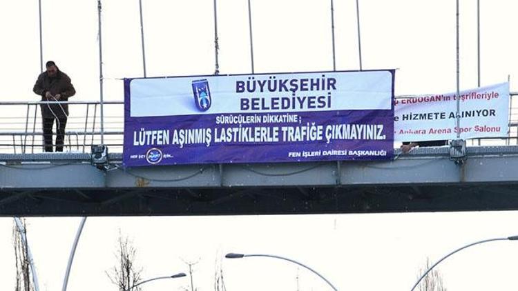 ‘Kabak lastikle trafiğe çıkmayın’ uyarısı