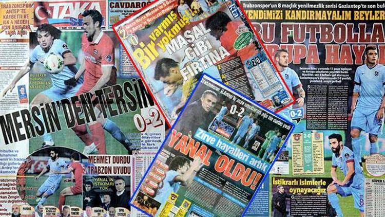 Trabzon yerel basını zehir zemberek