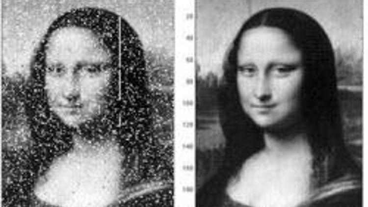 Mona Lisa bu kez uzayda gülümsedi