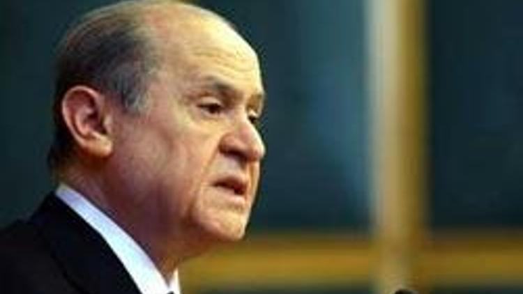 Bahçeli: O halde bu salonda insan yok