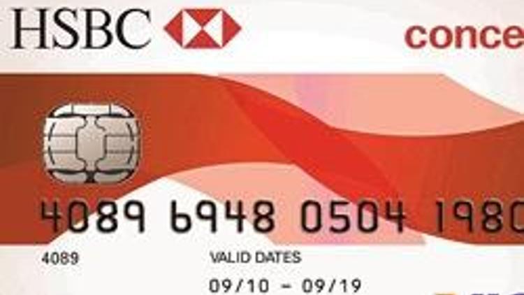 HSBC’den içi-dışı bir kredi kartı