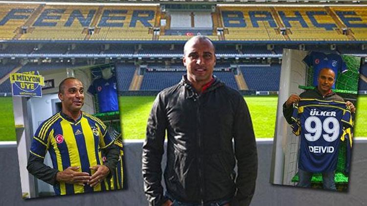Unutulmaz golcü Deivid, Fenerbahçeyi ziyaret etti