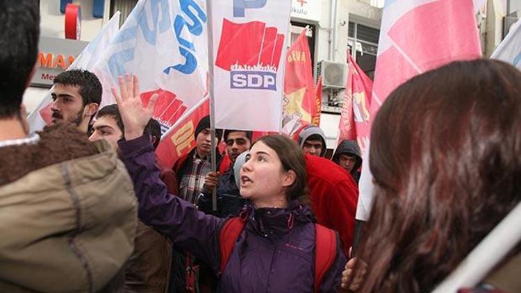 İzmirde patatesli protesto