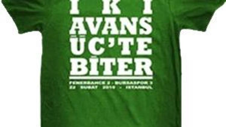Bursaspordan Fenerbahçeye özel tişört