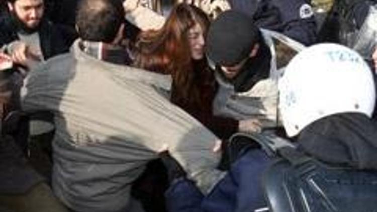 Başbakana ODTÜde protesto: 21 gözaltı