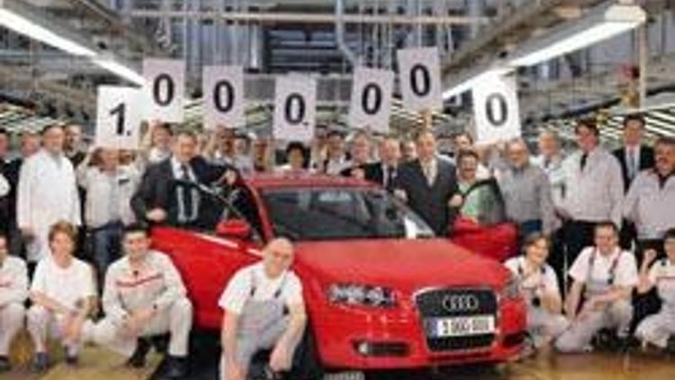 Bir milyonuncu Audi A3 banttan indirildi