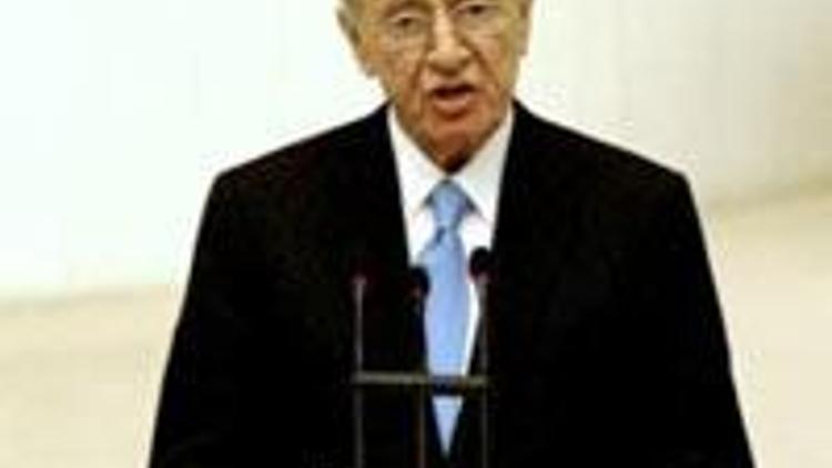 Peres, TBMMde Tarancı şiirini okudu