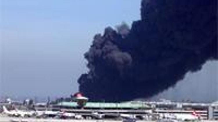 Massive fire at Ataturk Airports cargo hold; much damage, no death