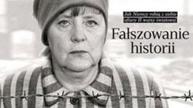 Angela Merkel Polonya dergisine kapak oldu