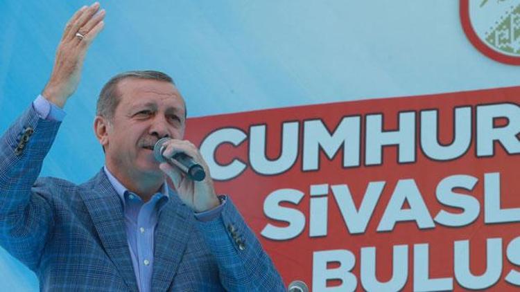 Cumhurbaşkanı Erdoğan, Sivasta konuştu