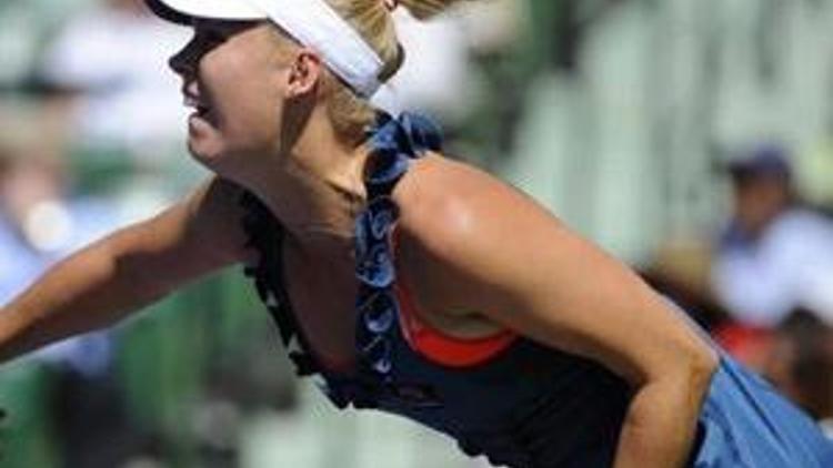 Wozniacki gülmeye devam ediyor