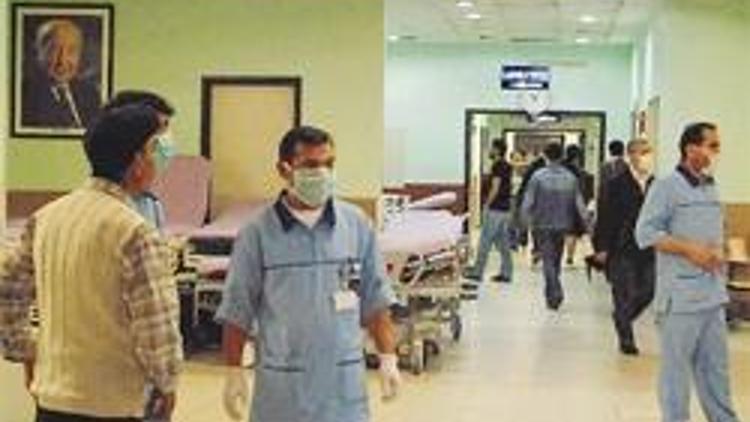 Hastanede H1N1 paniği