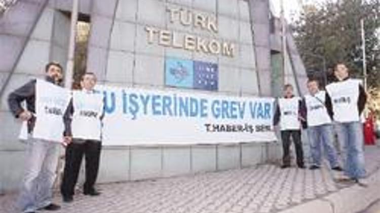 Telekom’da ilk greve ’sabotaj’ karıştı