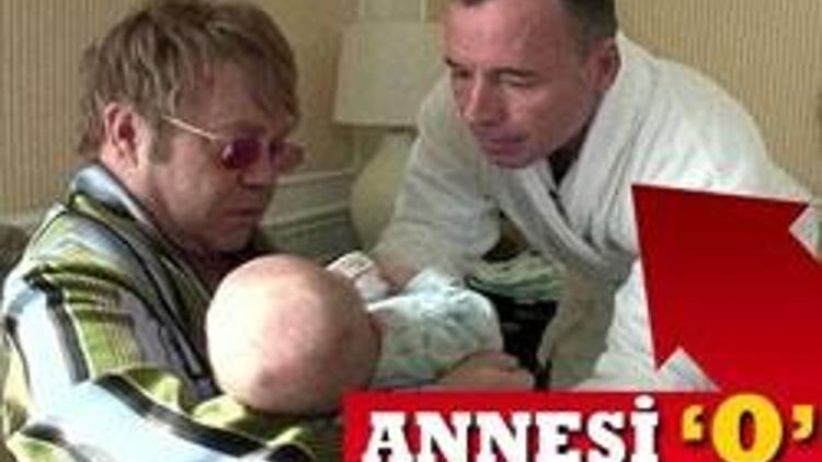 İkinci bebeğin annesi yine David Furnish