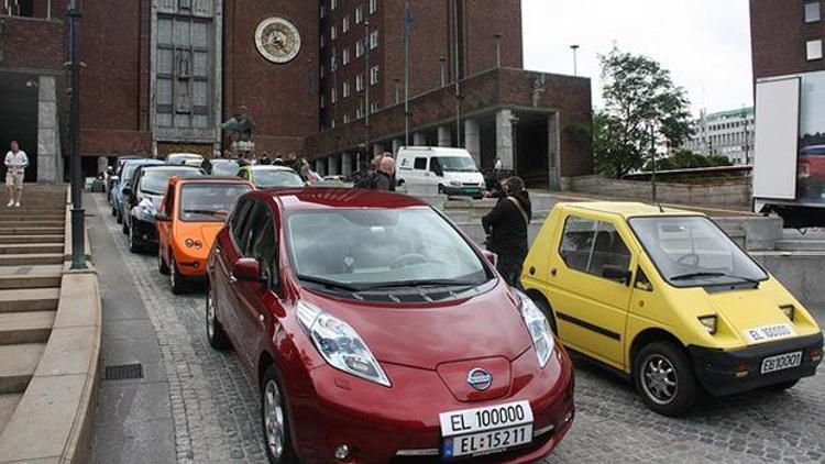 Norveçte gündem elektrikli otomobiller