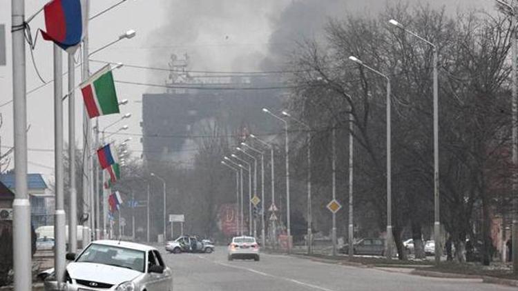 Çeçenistanda çatışma: 10 polis öldürüldü