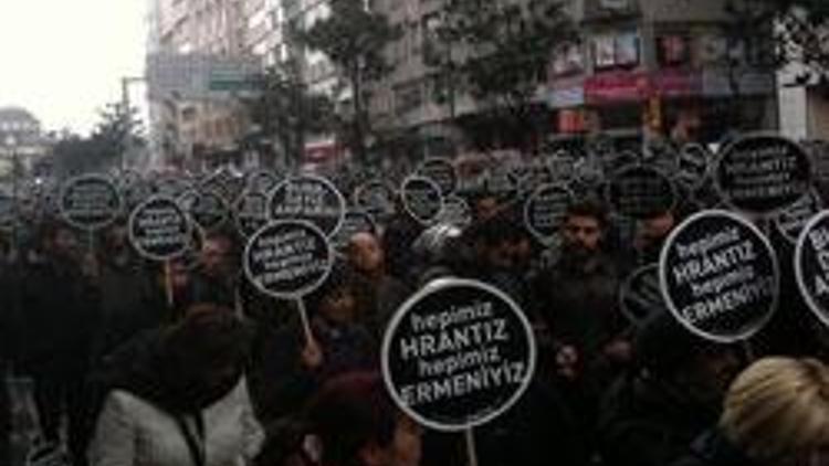 Hrant Dink yürüyüşünde polis müdahalesi