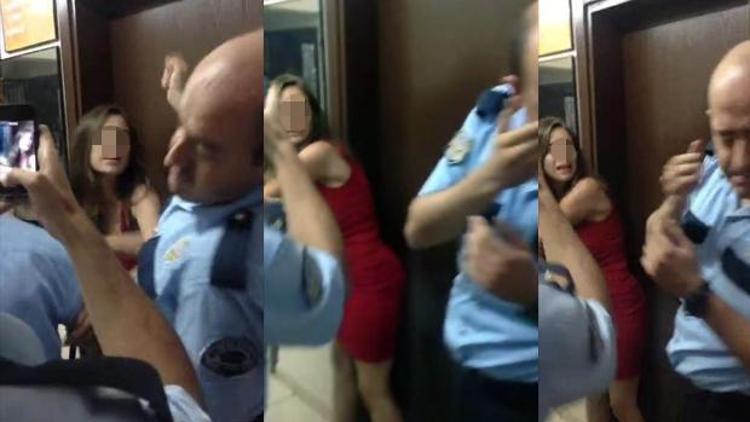 Karakola getirilen kadın, polisi tokatladı