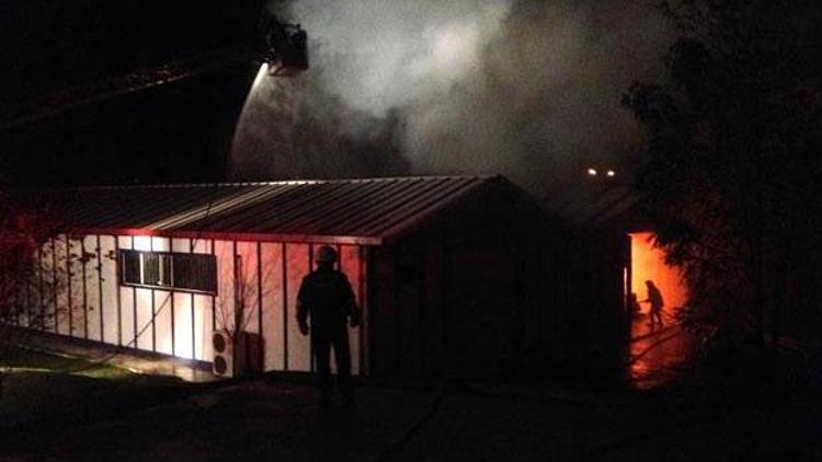 Sakarya Üniversitesi’nde yangın çıktı