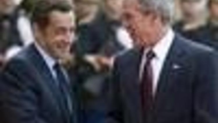 Bush, Sarkozy forges common front against Iran