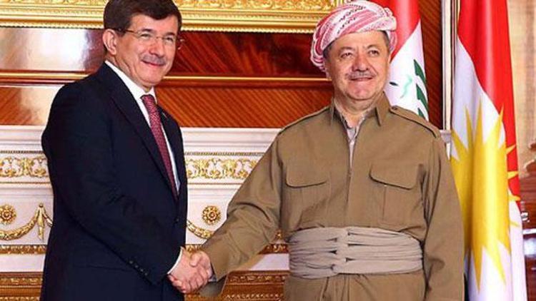 Davutoğlu ile Barzani telefon görüşmesi yaptı
