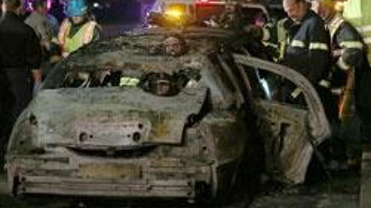Limuzinde yangın: 5 kişi öldü