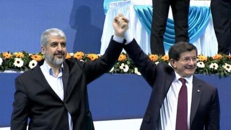 Hamas lideri Meşalden Davutoğluna seçim tebriği