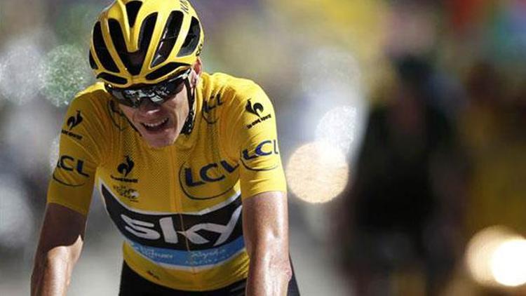 Christopher Froome şampiyon gibi