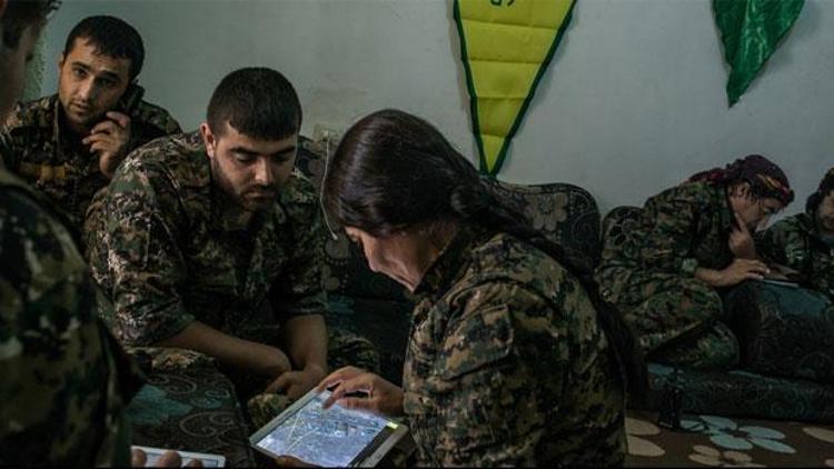 YPG böyle gösteriyor ABD vuruyor
