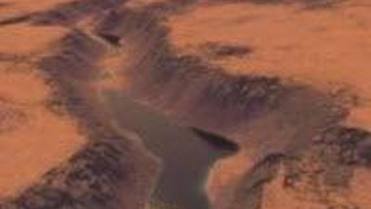 Mars üzerinde göl