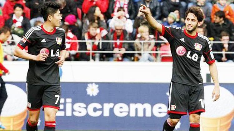 Hakan Çalhanoğlu coştu Bayer Leverkusen kazandı