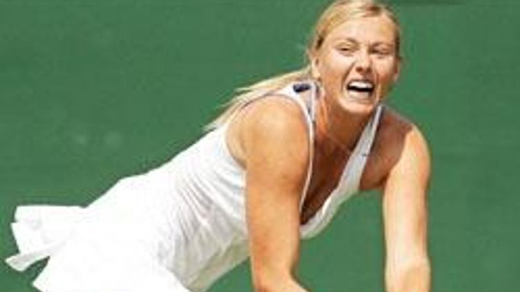 Sharapova sıfıra karşı 3. turda