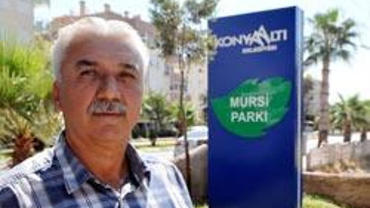 Antalyayı karıştıran Mursi Parkı